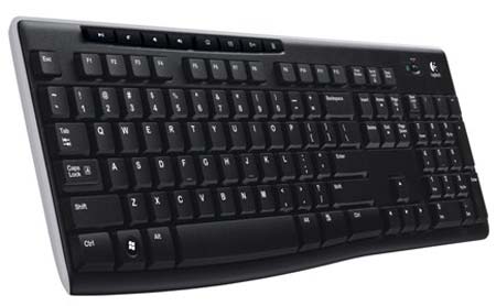 Беспроводная клавиатура K270 от Logitech